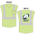 2-XL  CLASS 2 SLEEVELESS MESH T-SHIRT W/ ADVANCED DISPOSAL LOGO (4C - 1L)