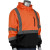 Class 3 Orange Hoodie w/ Black Bottom, Medium