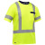 Bisley® Class 3 Cotton-Lined Polyester T-Shirt, Hi-Vis Yellow, Large