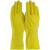 16 MIL. YELLOW LATEX GLOVE, EMBOSSED GRIP