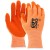 MCR Safety Cut Pro® HyperMax™ High Visibility Shell, Sandy Foam Nitrile Coated Palm and Fingertips, Large