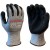 Kyorene® 13 Gauge Cut-Resistant Glove, Black Latex Coated Palm, Reinforced Thumb Crotch, X-Large