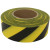 1-3/16" x 100 Yd Flagging Tape - Yellow/Black Stripe