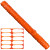 4' x 100' Orange Polyethylene Lightweight Safety Fence