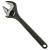 15" Industrial Duty Adjustable Wrench, Black