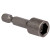 5/16" x 1-5/8" Magnetic Nutsetter, Extra Hard, 1/4" Hex Shank
