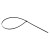 48" Black Nylon Cable Tie 175#