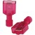 Nylon Red Fully Insulated Male Quick Connect
