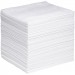 15" x 18" Oil Only Commercial-Grade Sorbent Pads, Light Weight