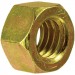 7/16-14 Grade 8 Yellow Zinc Plated Hex Nut