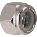 1/2-13 Grade 2 Zinc Plated Nylon Lock Nut