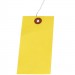 #5 (4-3/4" x 2-3/8") Tyvek Tag, Pre-Wired, Yellow, 1000/Case