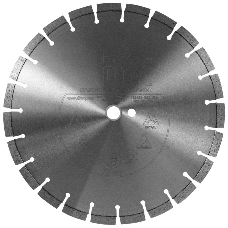 14" x .125 x 1"-20mm U13-Xtra Universal Segment Plus Diamond Blade