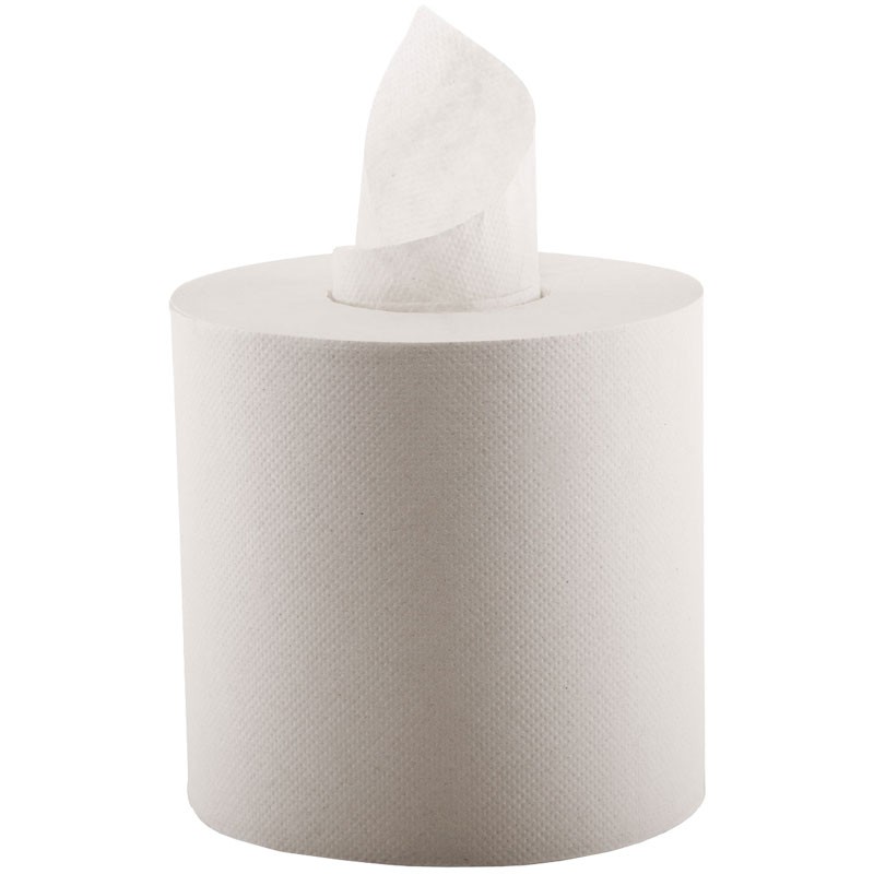 #BWK6402 WHITE CENTER PULL TOWEL 1-PLY 750 FT PER ROLL