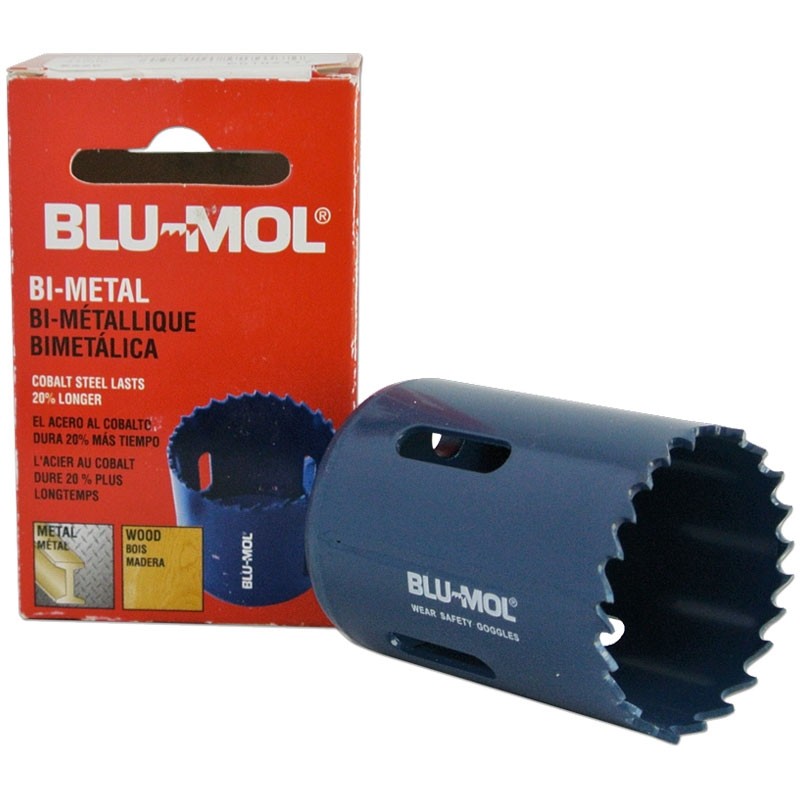 1 3/8 IN BLU-MOL BIMETAL HOLESAW
