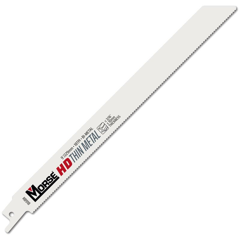 9" x 3/4" x .035" 18T Bi-metal Reciprocating Blade