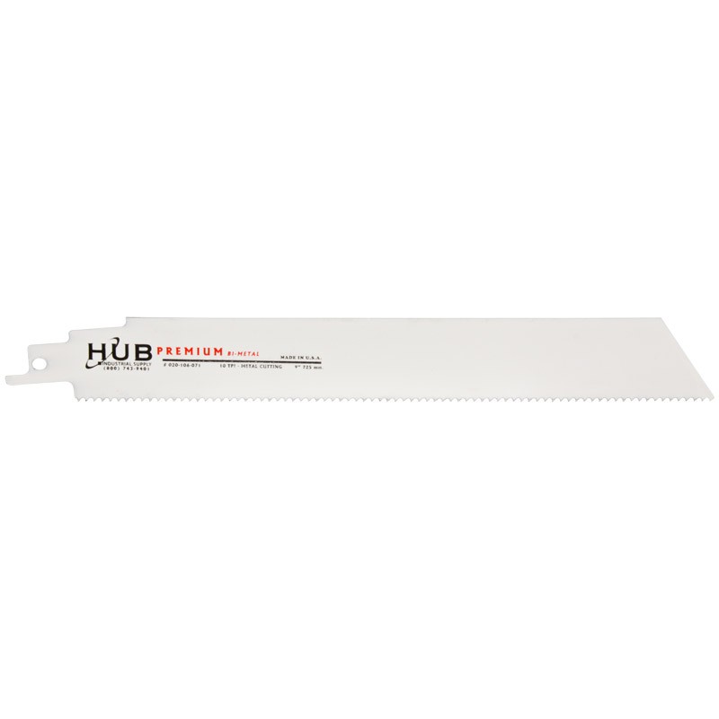 9" x 1" x .042" 10T Premium Bi-Metal Reciprocating Blade