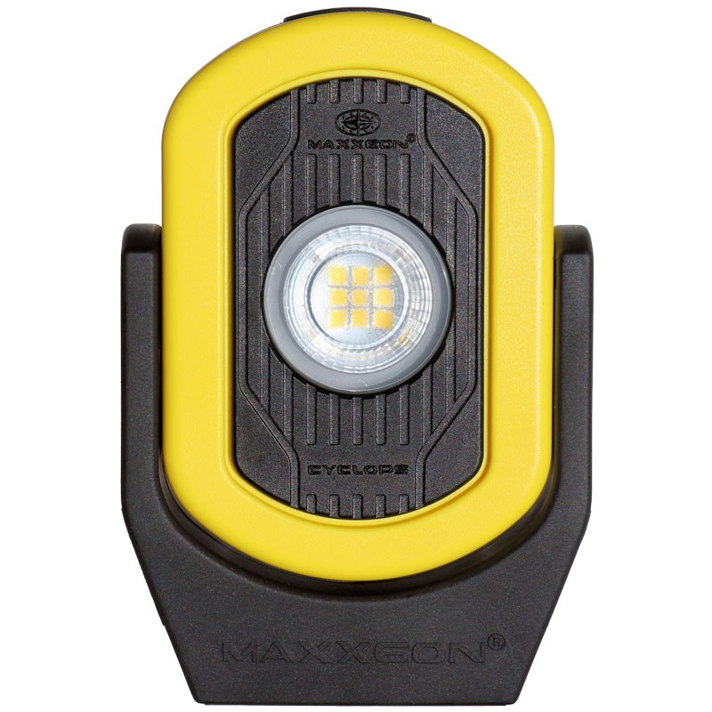 Maxxeon WorkStar® 812 CYCLOPS Rechargeable Work Light - HiViz Yellow