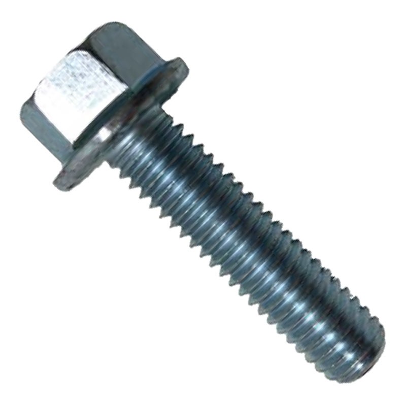 M6 x 1.00 x 16MM 8.8 Serrated Flange Bolt, Zinc