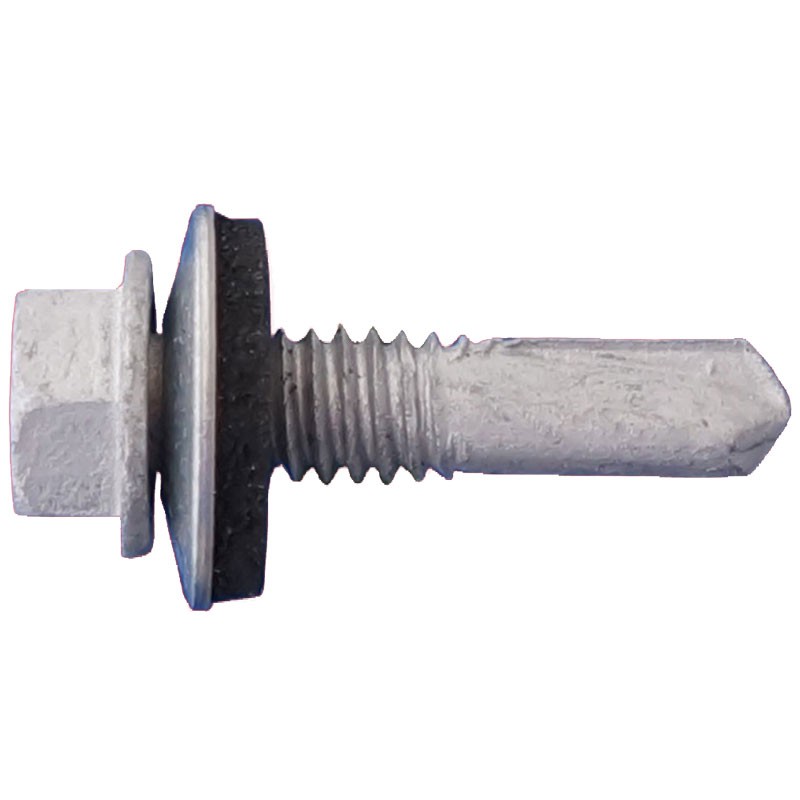 12-24 X 7/8 HWH #4 PT DAGGERZ SELFDRILLING SCREW W/BONDED WASHER