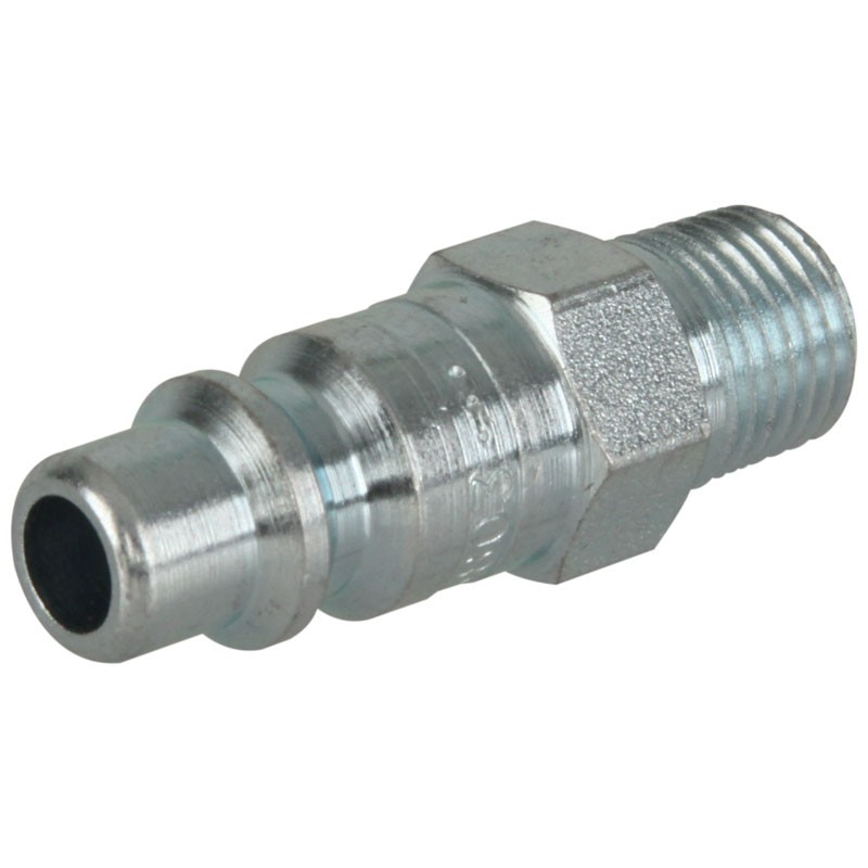 3/8" Body x 1/4" MPT Steel Plug