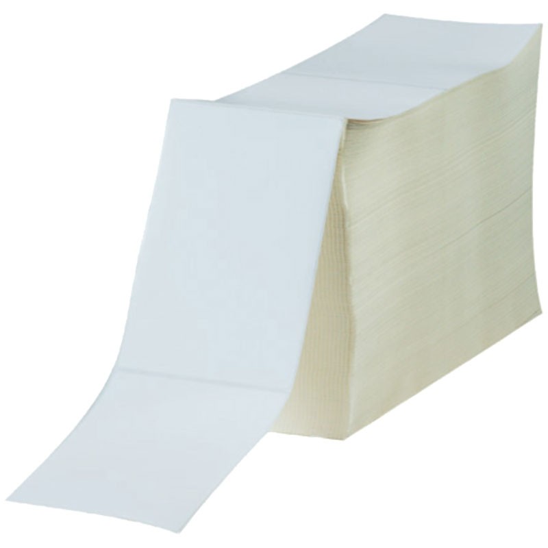 4" x 6" White Direct Thermal Label, 2,000/Case