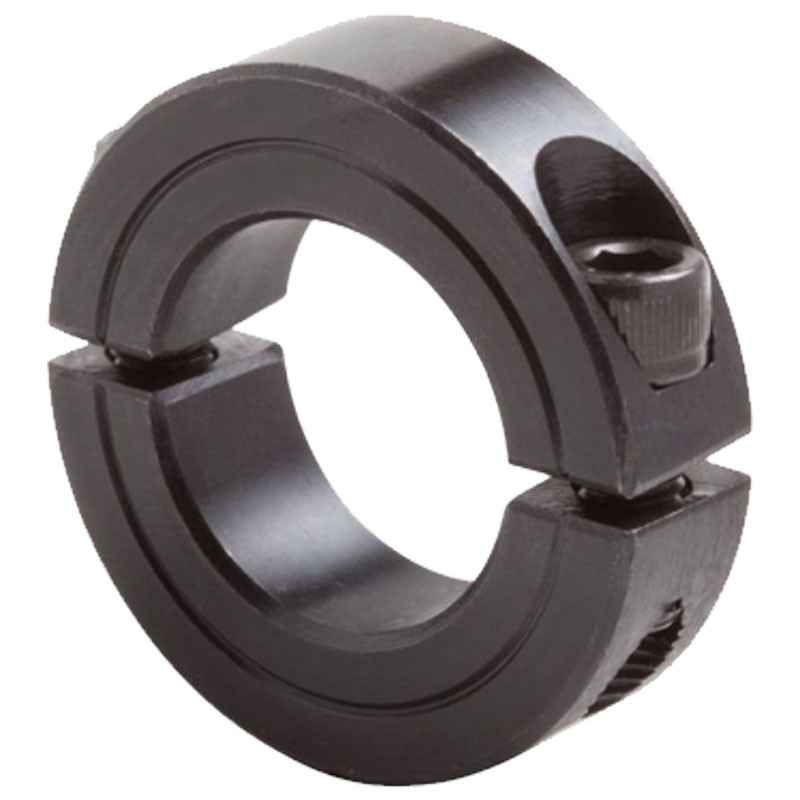 1" ID Two-Piece Shaft Collar, BLack Oxide