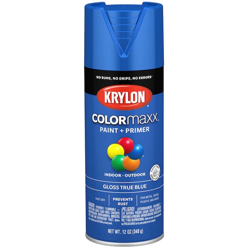 ColorMaxx™ Spray Paint, 12 Oz. Aerosol, True Blue