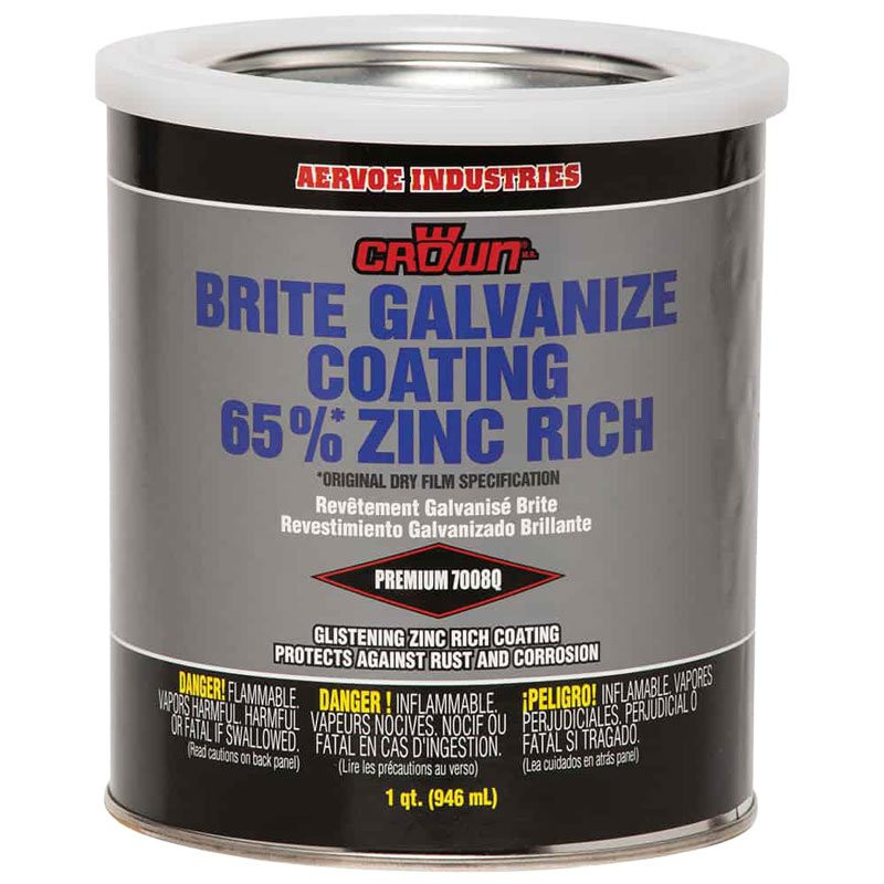 7008Q Brite Galvanize Paint - 1 Qt.