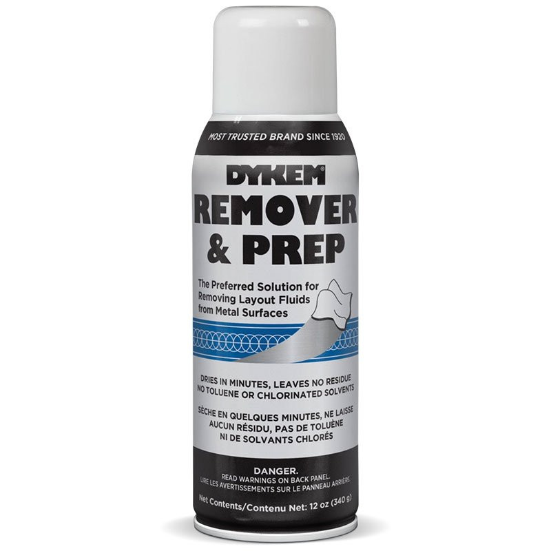 Dykem Blue Steel Layout Fluid Remover