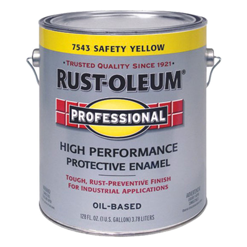 Rust-Oleum® Professional Protective Enamel Paint, Safety Yellow, 1 Gallon