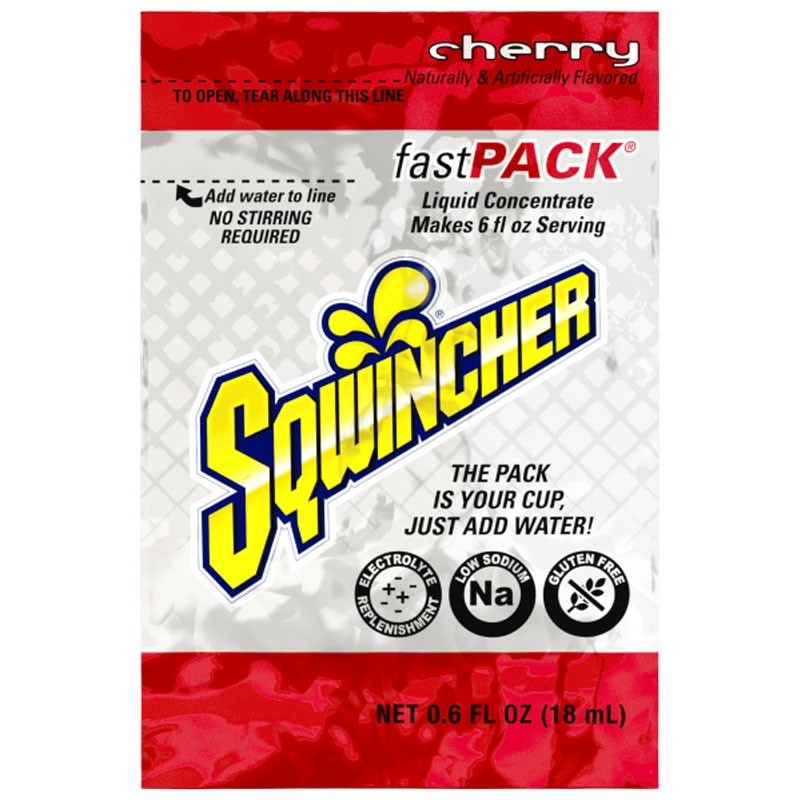 Sqwincher Fast Pack®, Cherry