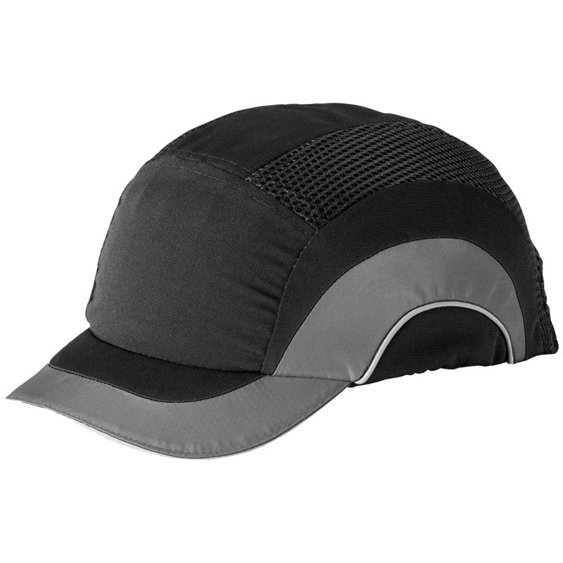 SHORT BRIM LOW PROFILE BUMP CAP BLK/GRAYBLACK/GRAY