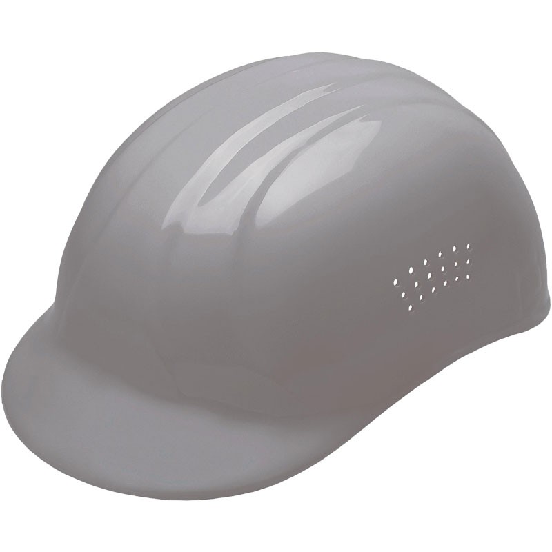 Bump Cap w/ 4- Point Slide Lock Suspension, Gray