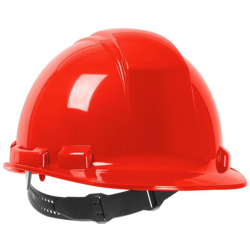 241 Hard Hat, 4-Point Pinlock Suspension, Red