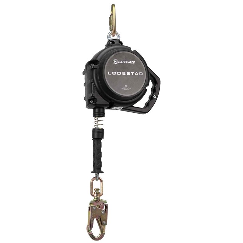 Loadstar Seld Retracting Lifeline, Galvanized Cable, 50'