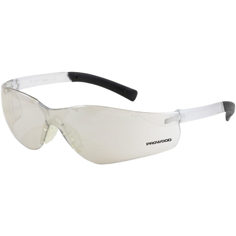 ZENON Z14SN SAFETY GLASSES CLEAR FRAME/ INDOOR / OUTDOOR LENS W/ UFP-ORLANDO-PROWOOD LOGO