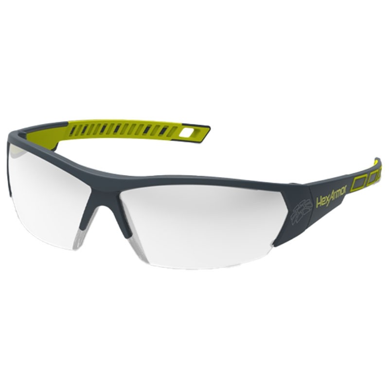 HexArmor® MX250 TruShield® Safety Glasses, Silver Mirror 53%, Anti-Fog/Anti-Scratch