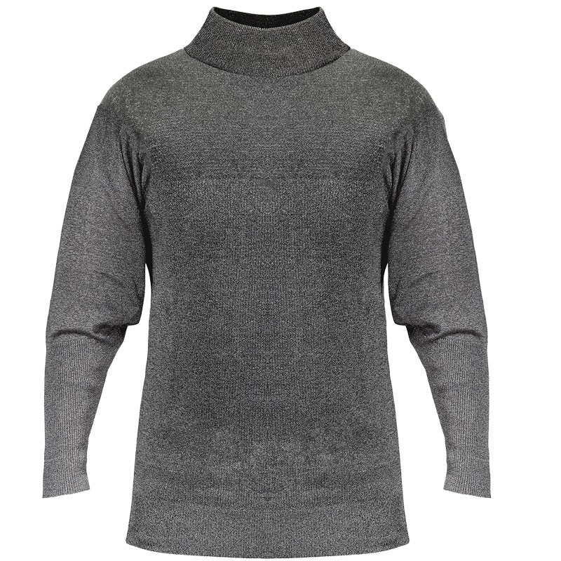 ATA® No-Zip Pullover, 4" Collar, Solid Back, Reinforced Front Wear Panel, Small