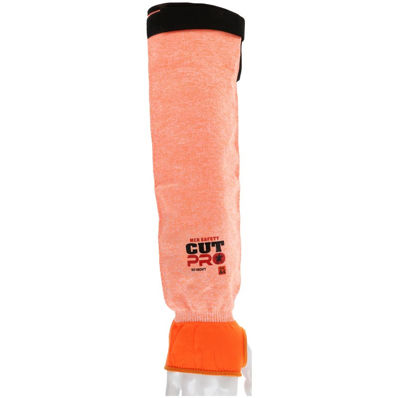 Cut Pro® 13 Gauge Hypermax® Sleeve, 18", A4 Cut Level, Hi-Vis Orange