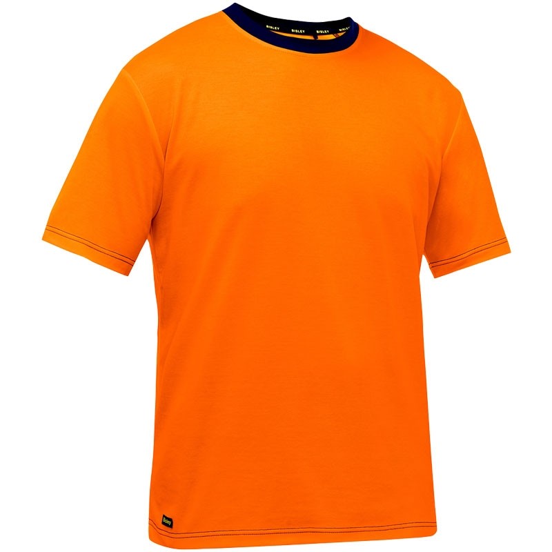 Non-ANSI Short Sleeve T-Shirt, Orange, 5-XL