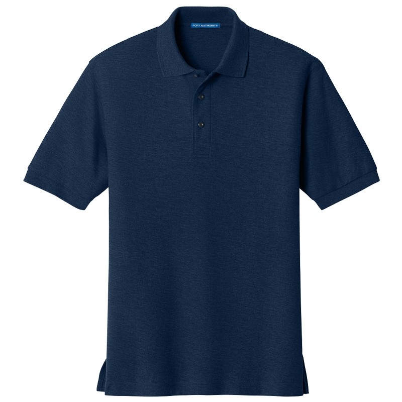 Silk Touch™ Polo Shirt, Navy, Small