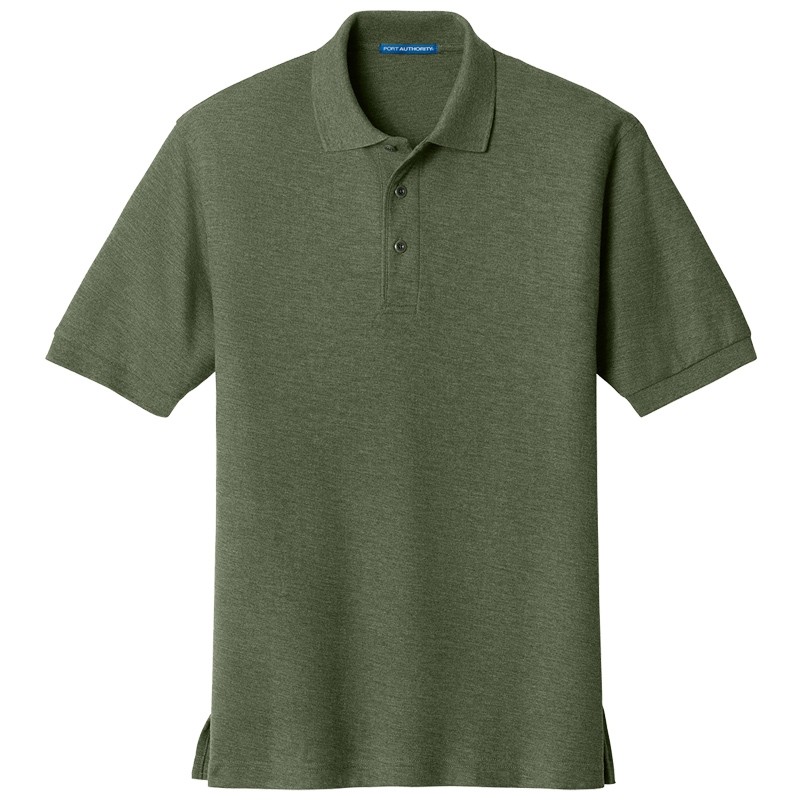 Silk Touch™ Polo Shirt, Clover Green, Medium