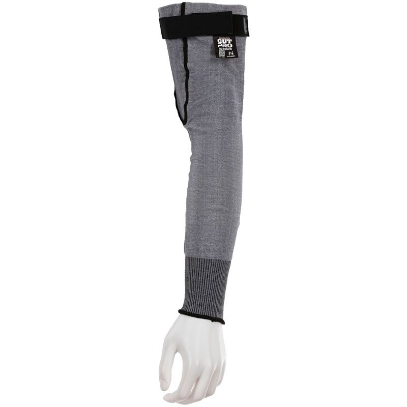 CutPro® HPPE Cut Resistant Hook & Loop Sleeve, No Thumb Hole, 18"