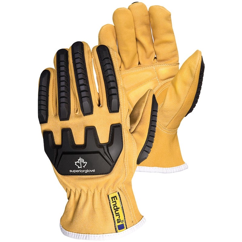 Endura® Goatskin Drivers Glove w/ Impact Protection, Medium