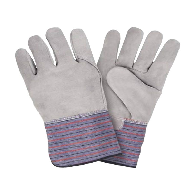 Premium Leather Back Work Glove, Gauntlet Cuff, X-Large