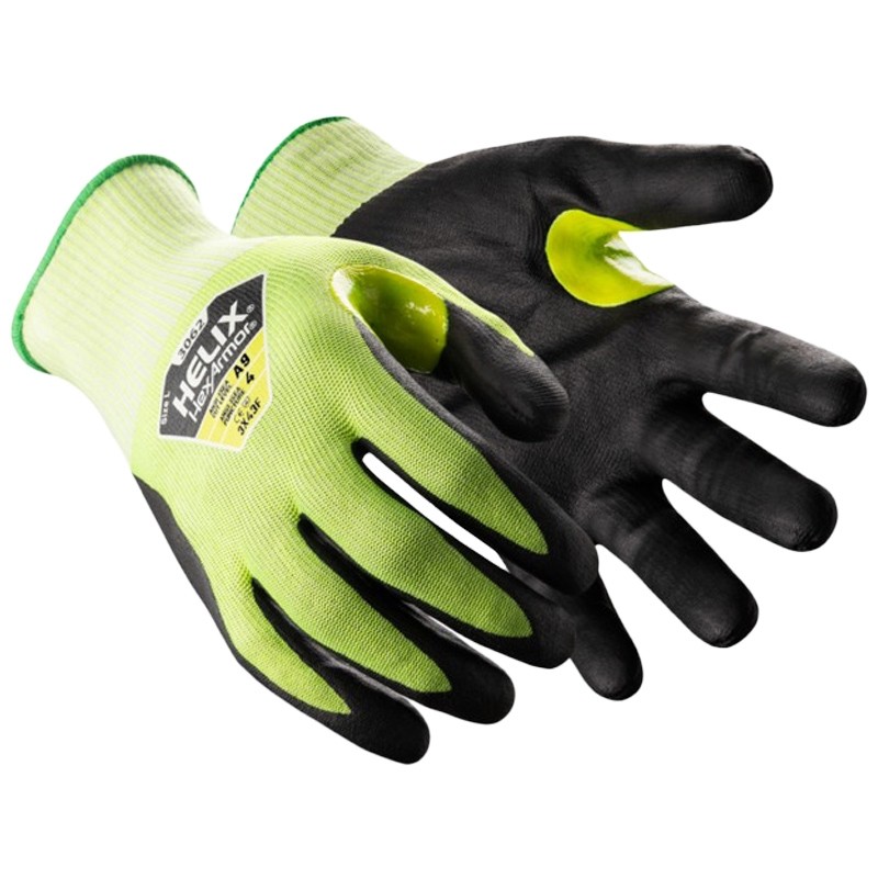 HexArmor® Helix®  3062 Nitrile Palm Glove, Cut and Impact Resistant, Small