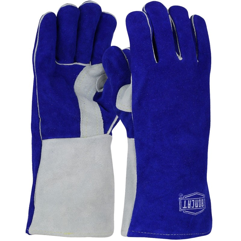Ironcat® Premium Grade Split Cowhide Leather Welder's Glove with Cotton/ Foam Lining, 2X-Large