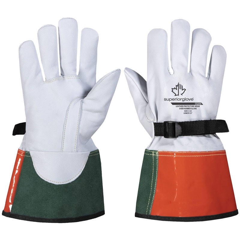 Endura® Goatskin Leather Protector, Class 2, Size 8