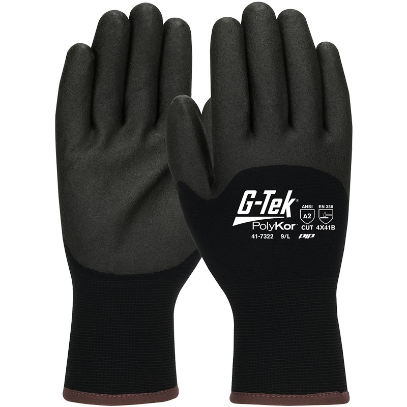 PVC COATED POLYCORE THERMAL GLOVES